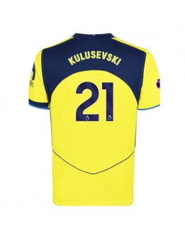 Billige Tottenham Hotspur Dejan Kulusevski #21 Tredjedrakt 2025-26 Kortermet